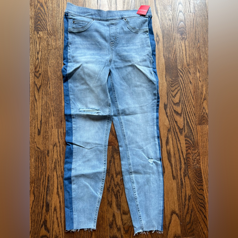 Spanx Pull-On Skinny Compression Jeans Leggings Large L/G